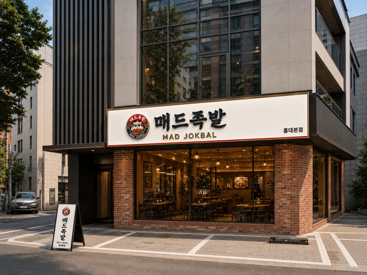 매드족발 홍대본점 외관
